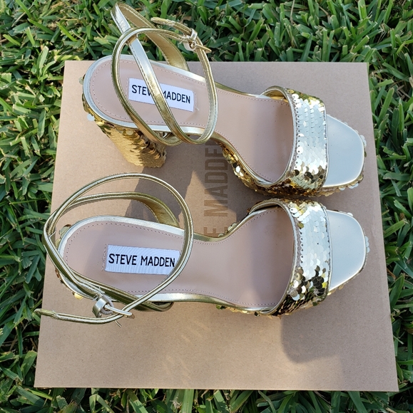 Steve Madden Sequin Heels - Picture 12 of 16